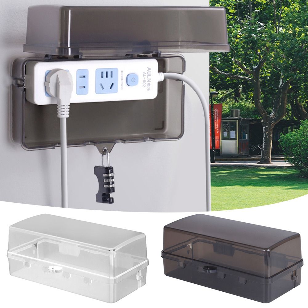 Durable Plastic Plug Box Anti- - огляд і ціна Outdoor Power Strip Weatherproof